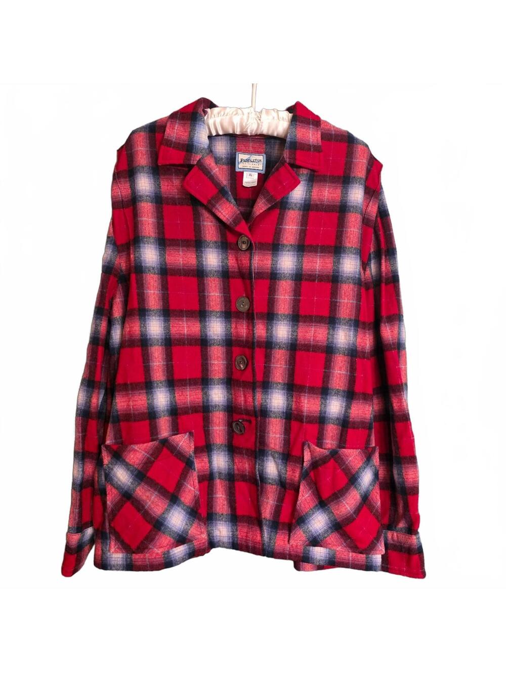 Vintage Wmn's XL Pendleton '49er' Limited Edition virgin wool jacket